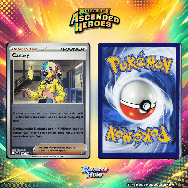 Canary Reverse Holo ASC 185/217