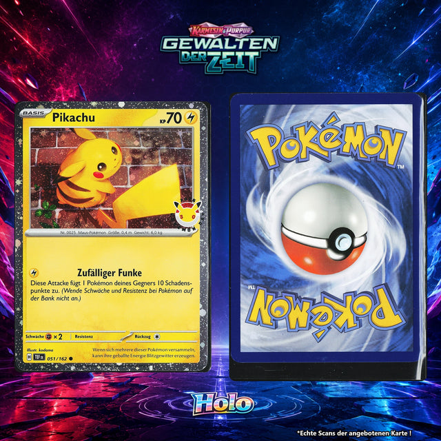 Pikachu Holo Cosmos TEF 51/162