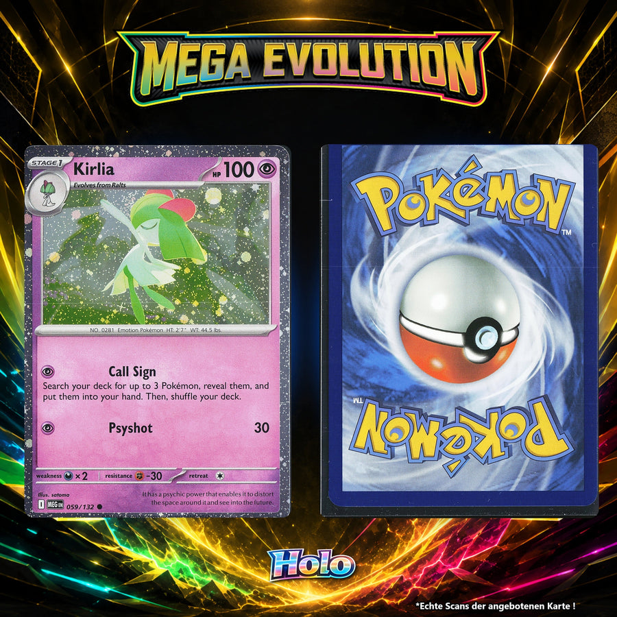 Kirlia Holo Cosmos MEG 59/132