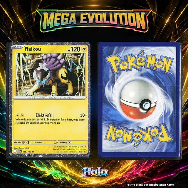 Raikou Holo Cosmos MEG 48/132