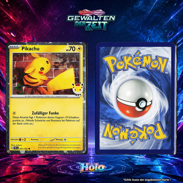 Pikachu Holo Cosmos TEF 51/162