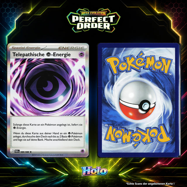 Telepathische Psychic Energie Holo POR 88/88