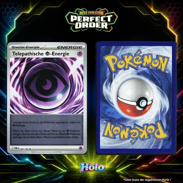 Telepathische Psychic Energie Holo POR 88/88