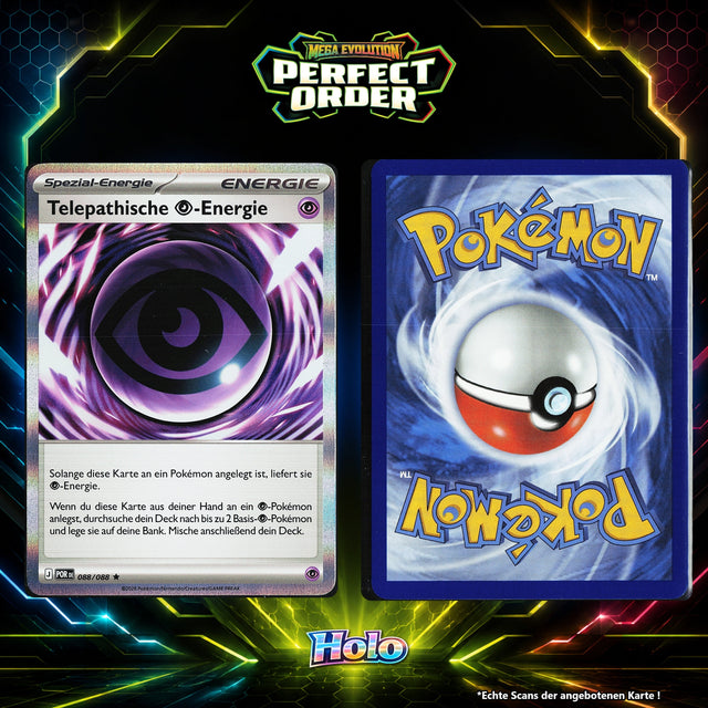 Telepathische Psychic Energie Holo POR 88/88