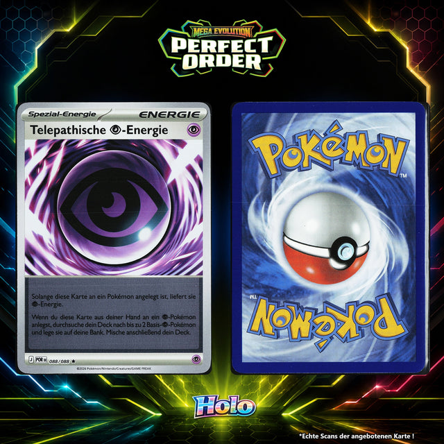 Telepathische Psychic Energie Holo POR 88/88
