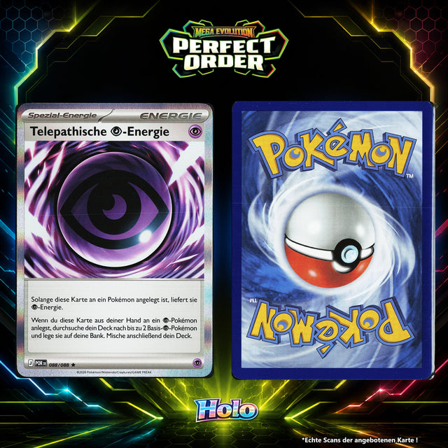 Telepathische Psychic Energie Holo POR 88/88