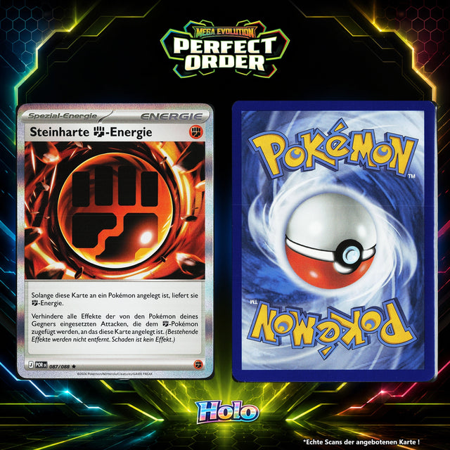 Steinharte Fighting Energie Holo POR 87/88