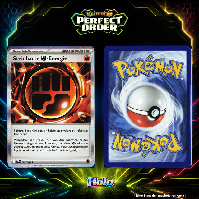 Steinharte Fighting Energie Holo POR 87/88