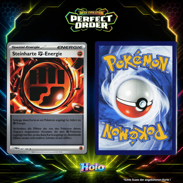 Steinharte Fighting Energie Holo POR 87/88