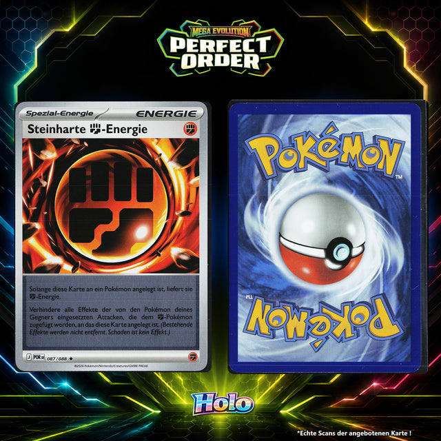Steinharte Fighting Energie Holo POR 87/88
