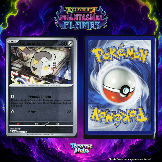 Togedemaru Reverse Holo PFL 73/94