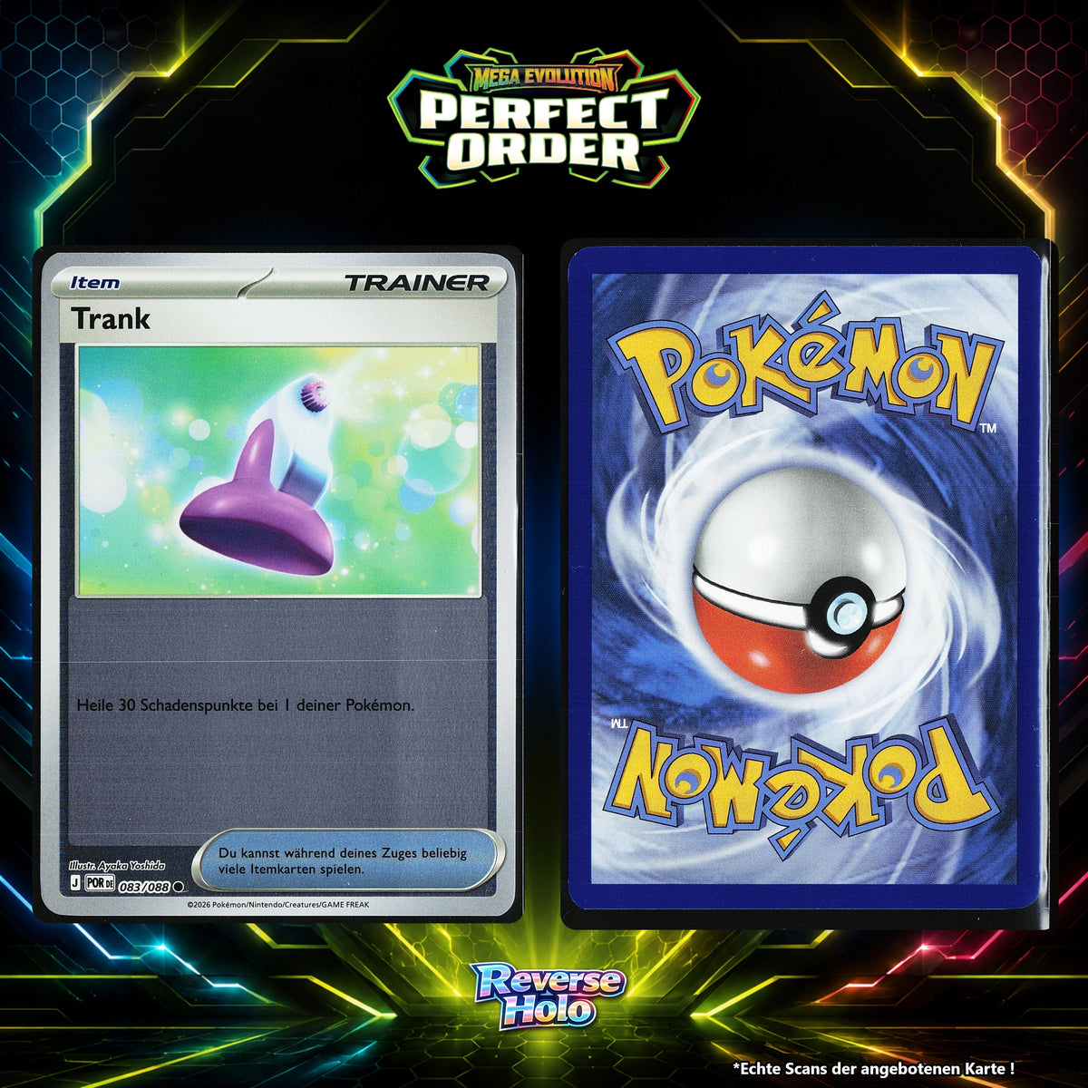 Trank Reverse Holo POR 83/88