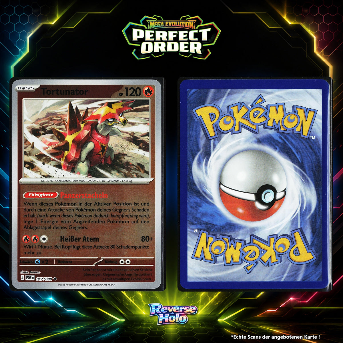 Tortunator Reverse Holo POR 17/88