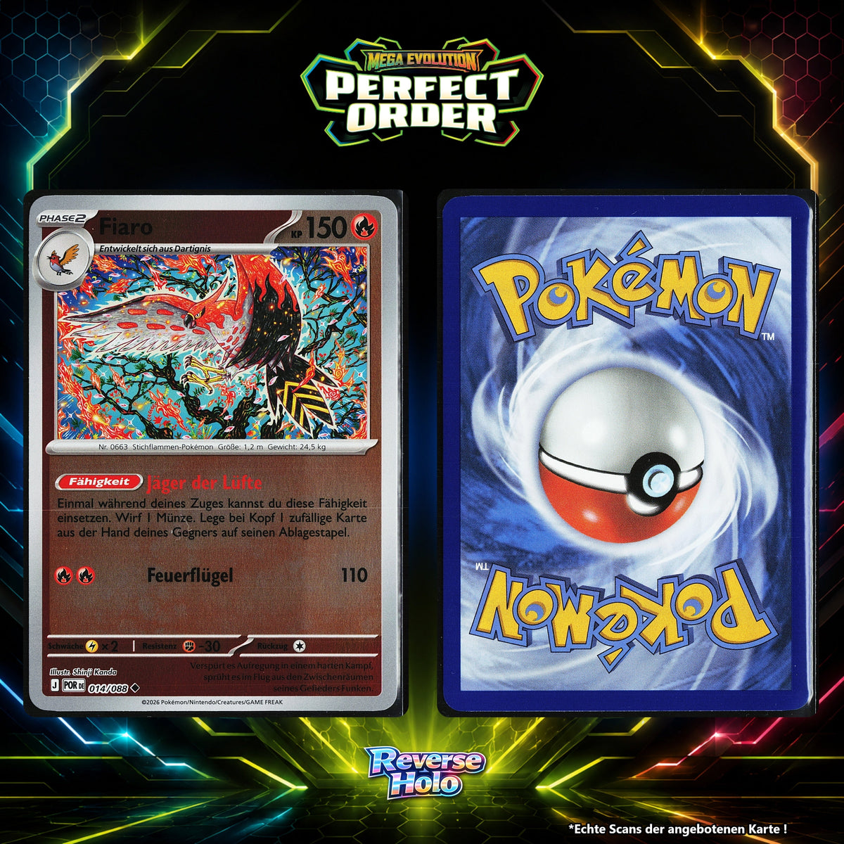 Fiaro Reverse Holo POR 14/88