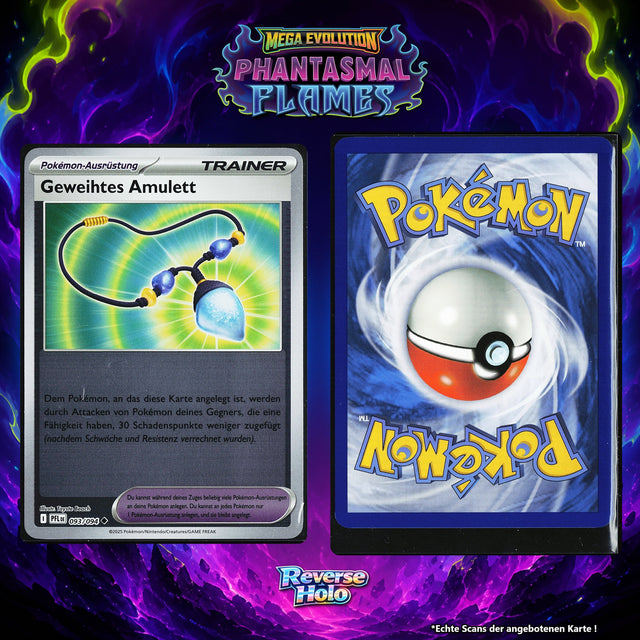 Geweihtes Amulett Reverse Holo PFL 93/94