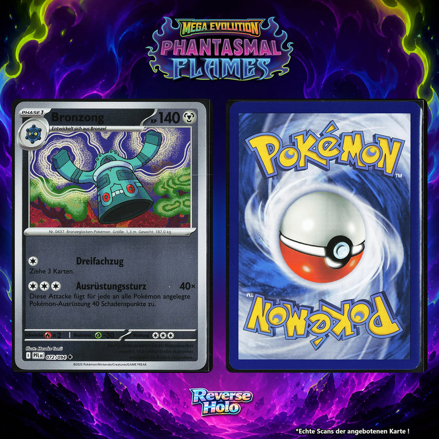 Bronzong Reverse Holo PFL 72/94