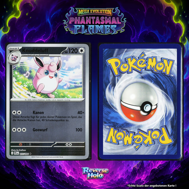 Knuddeluff Reverse Holo PFL 77/94