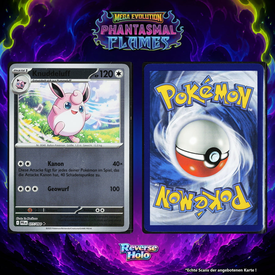 Knuddeluff Reverse Holo PFL 77/94