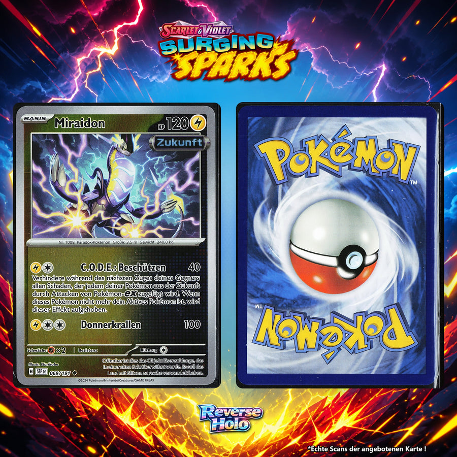 Miraidon Reverse Holo SSP 69/191