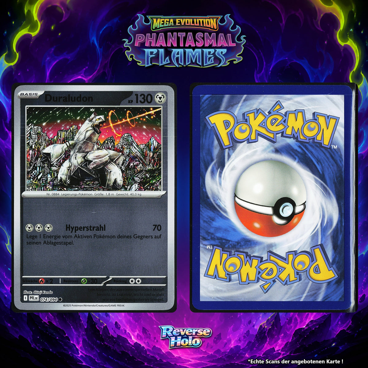 Duraludon Reverse Holo PFL 74/94