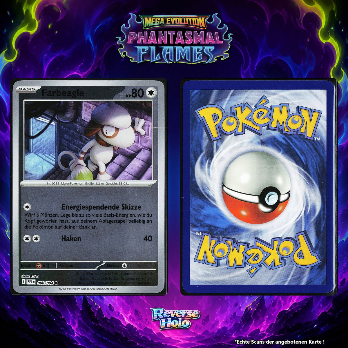 Farbeagle Reverse Holo PFL 80/94