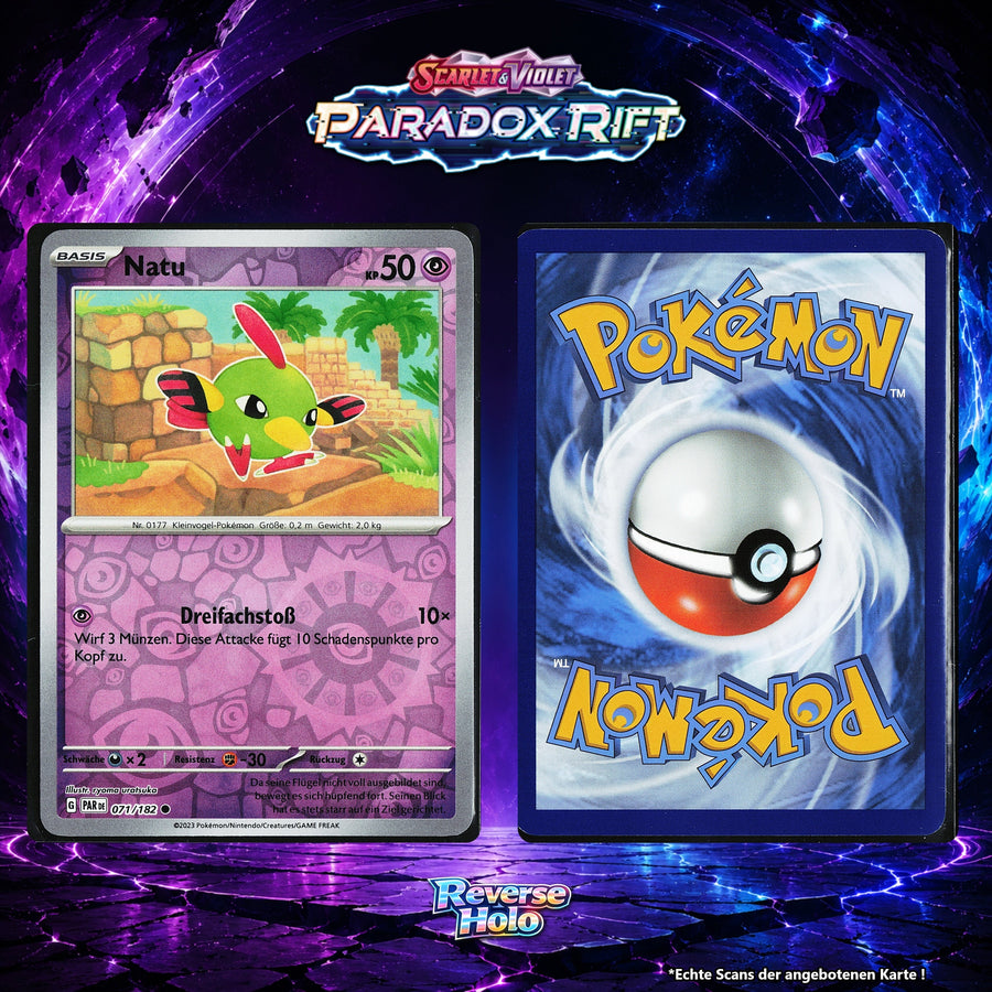 Natu Reverse Holo Energy-Pattern PAR 71/182