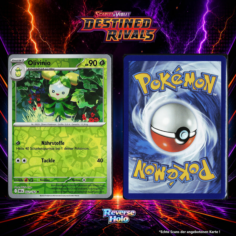 Olivinio Reverse Holo Energy-Pattern DRI 22/182