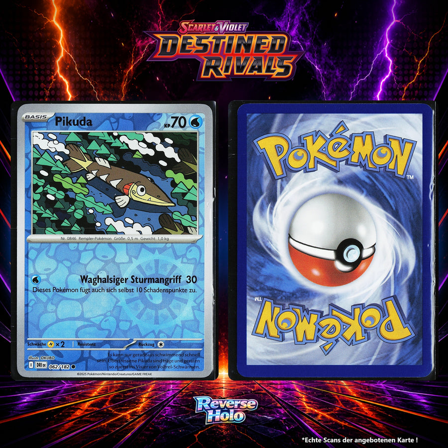 Pikuda Reverse Holo Energy-Pattern DRI 62/182