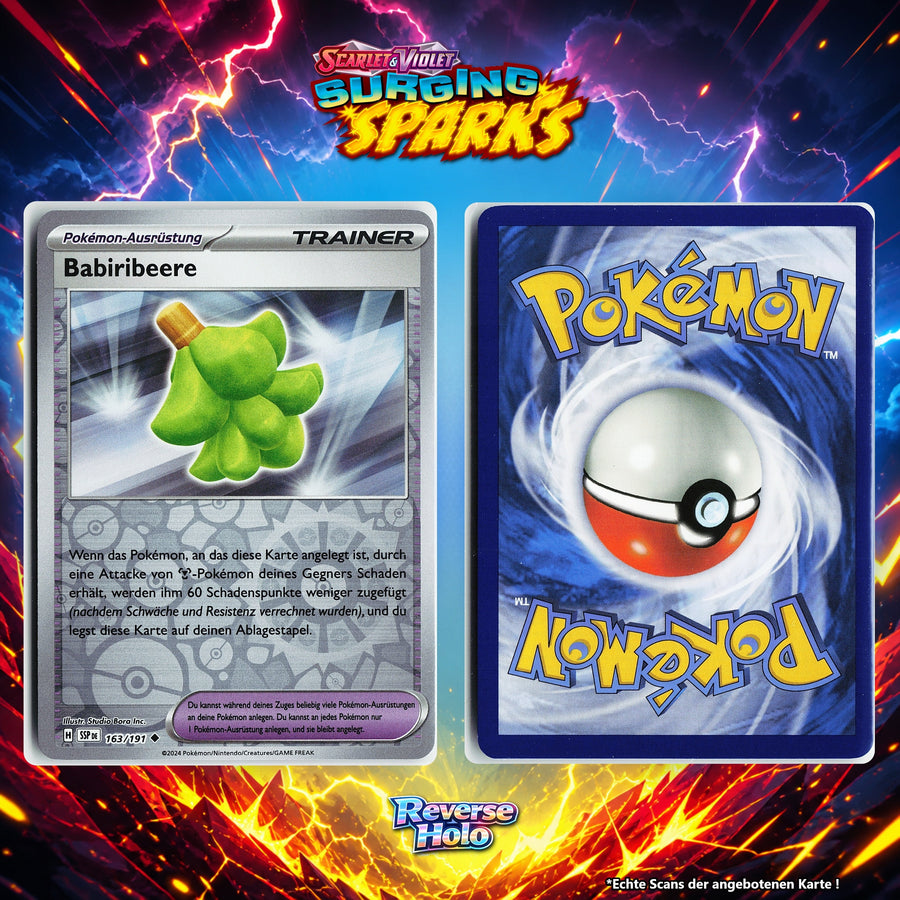 Babiribeere Reverse Holo Energy-Pattern SSP 163/191