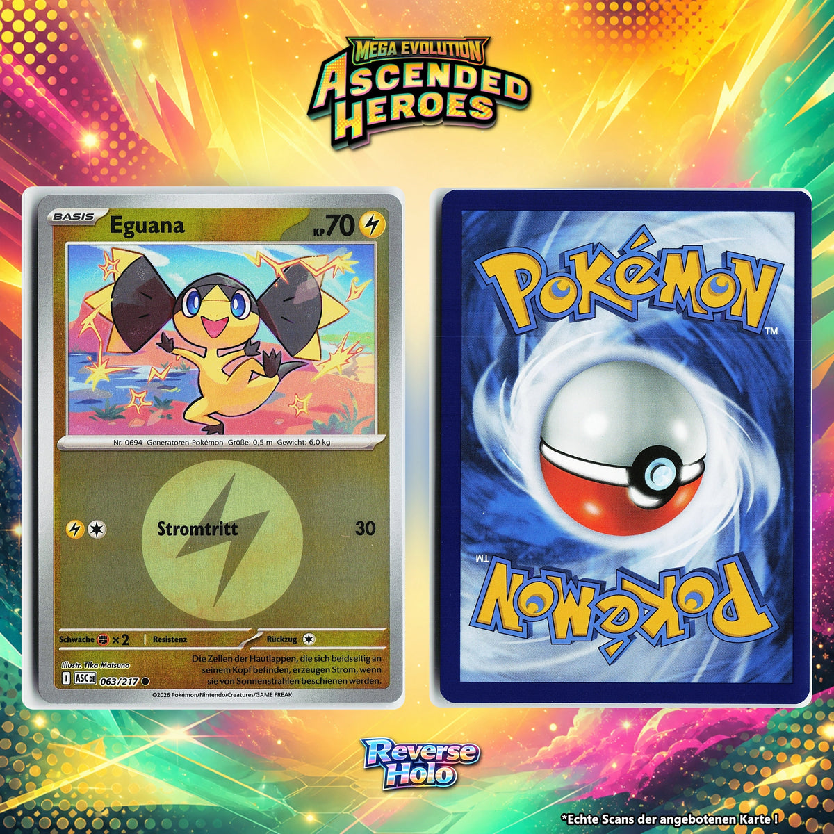 Eguana Reverse Holo Energy-Pattern ASC 63/217