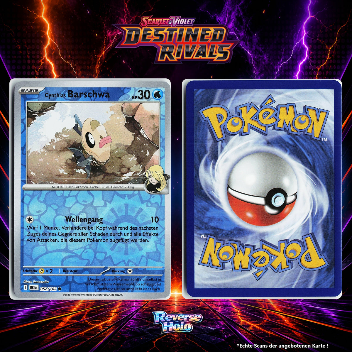 Cynthias Barschwa Reverse Holo Energy-Pattern DRI 52/182