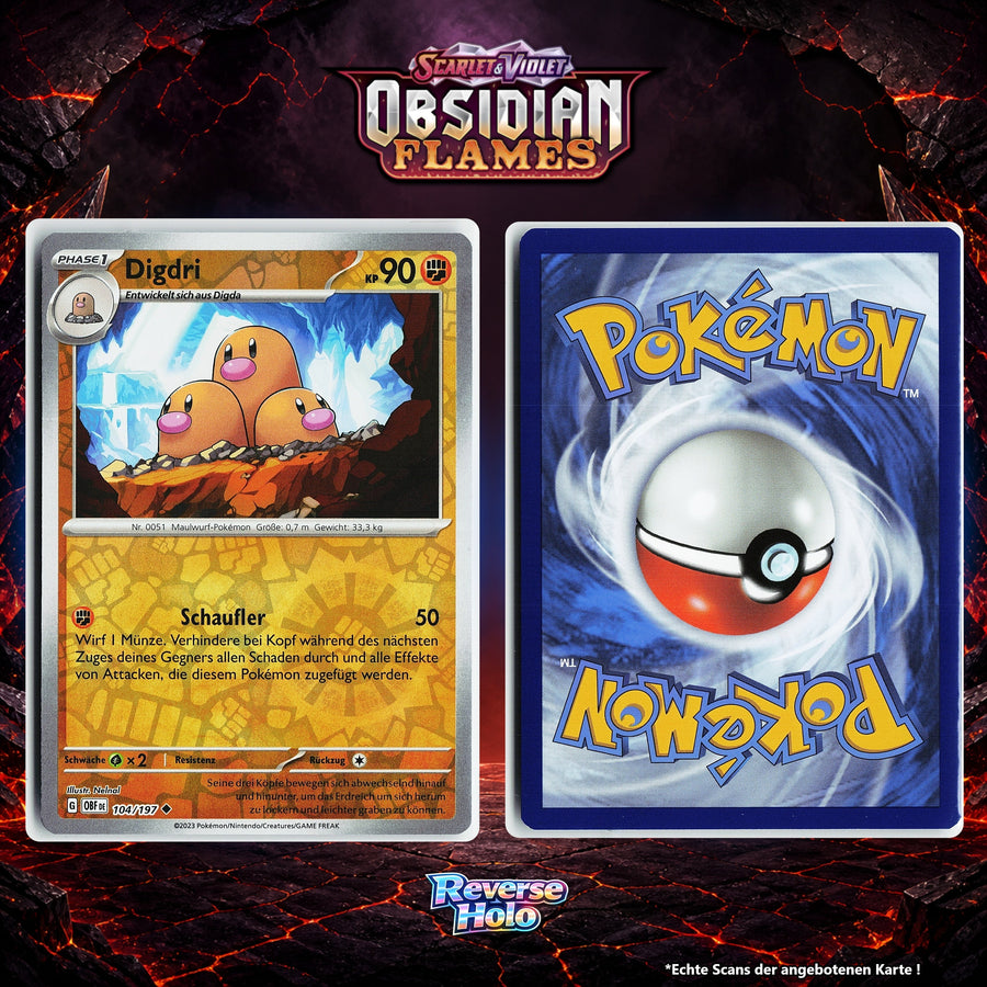 Digdri Reverse Holo Energy-Pattern OBF 104/197