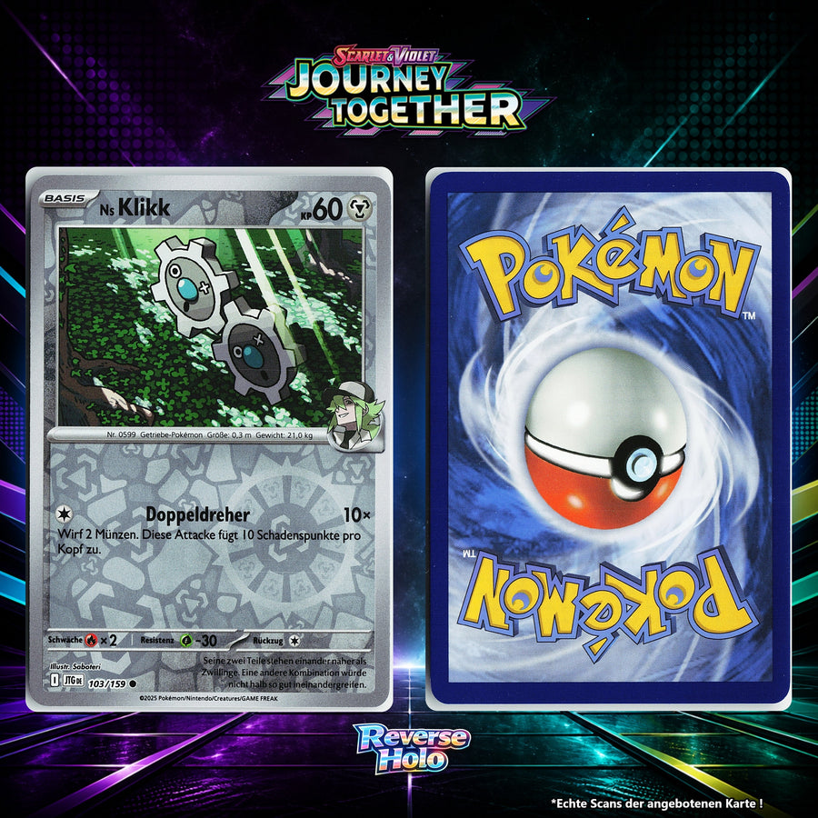 Ns Klikk Reverse Holo Energy-Pattern JTG 103/159