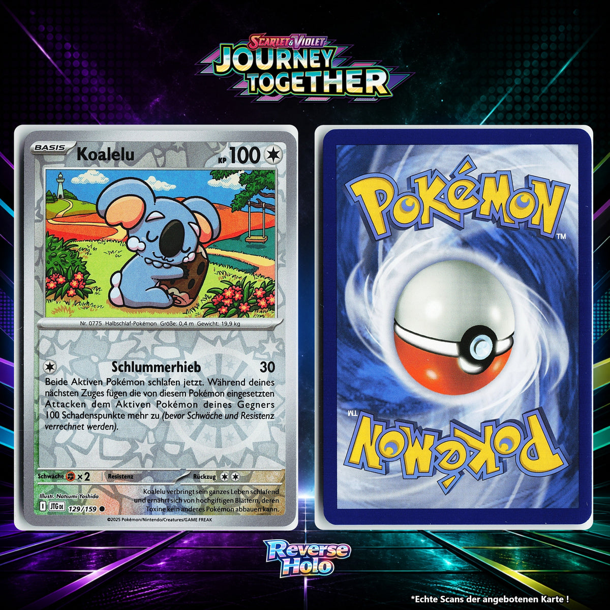 Koalelu Reverse Holo Energy-Pattern JTG 129/159