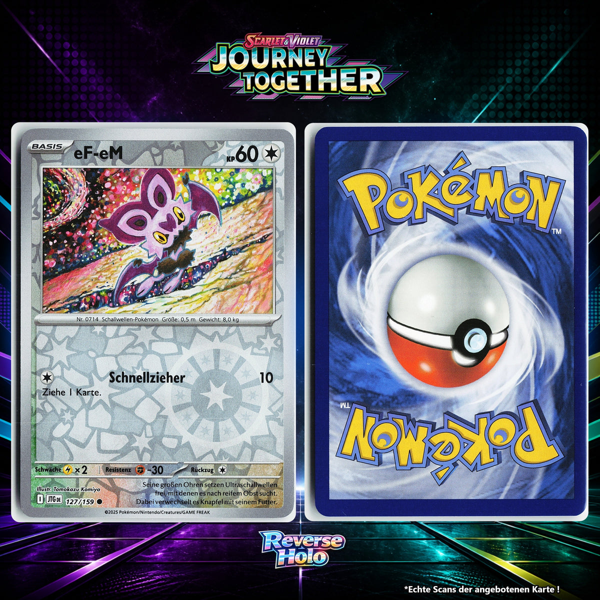 eF eM Reverse Holo Energy-Pattern JTG 127/159
