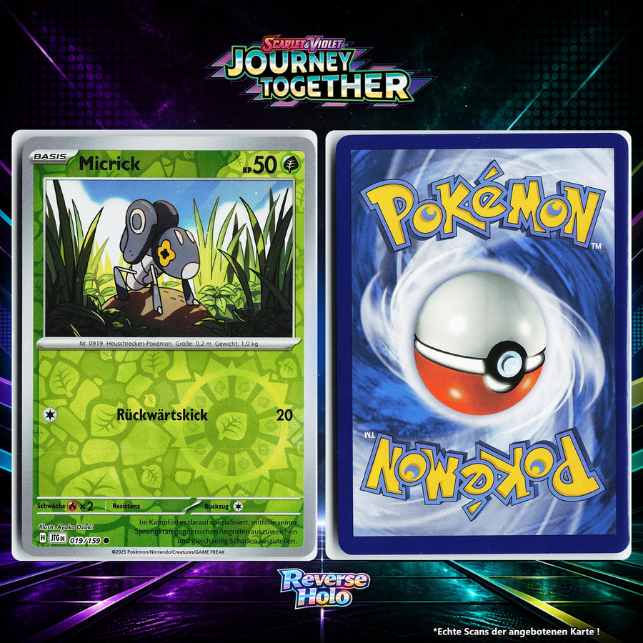 Micrick Reverse Holo Energy-Pattern JTG 19/159