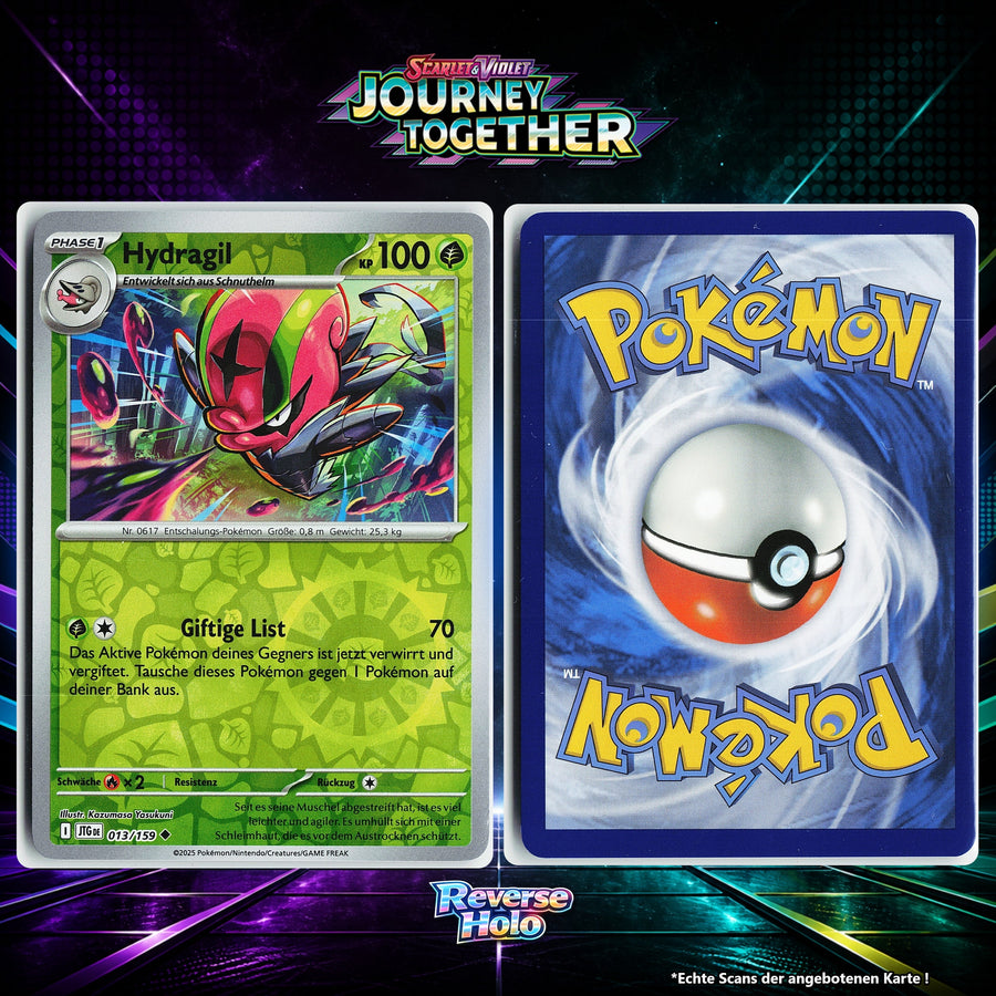 Hydragil Reverse Holo Energy-Pattern JTG 13/159