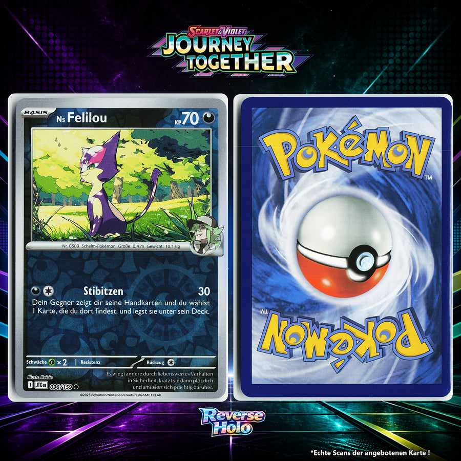 Ns Felilou Reverse Holo Energy-Pattern JTG 96/159