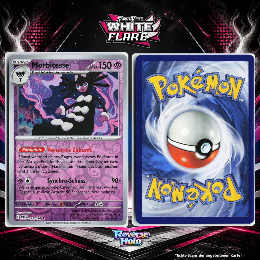 Morbitesse Reverse Holo Energy-Pattern WHT 43/86