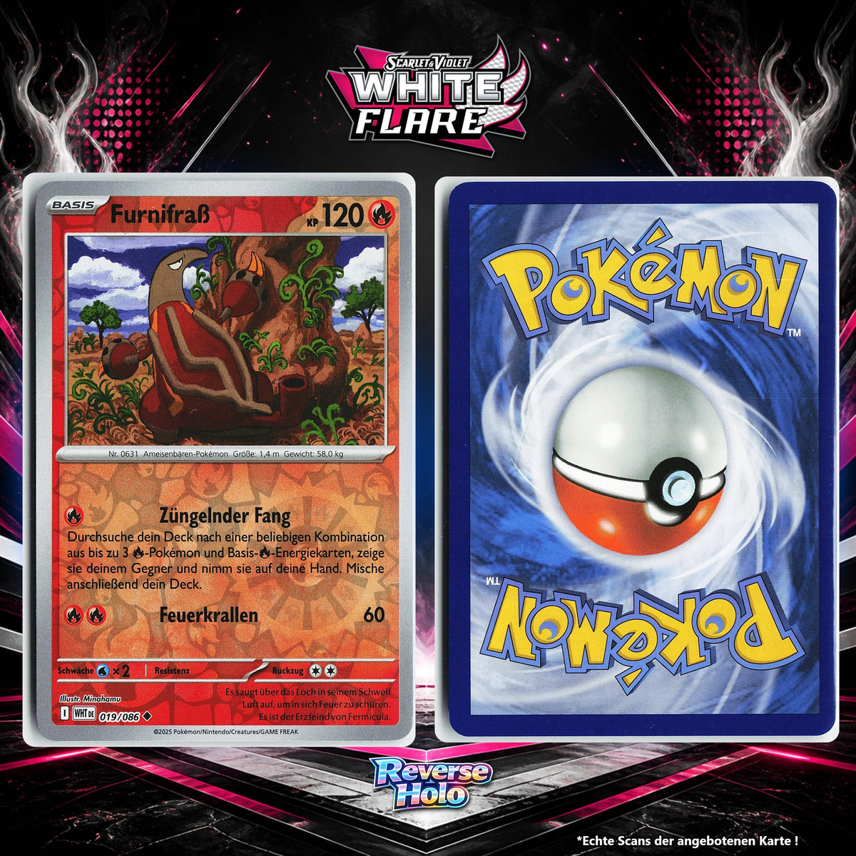 Furnifraß Reverse Holo Energy-Pattern WHT 19/86