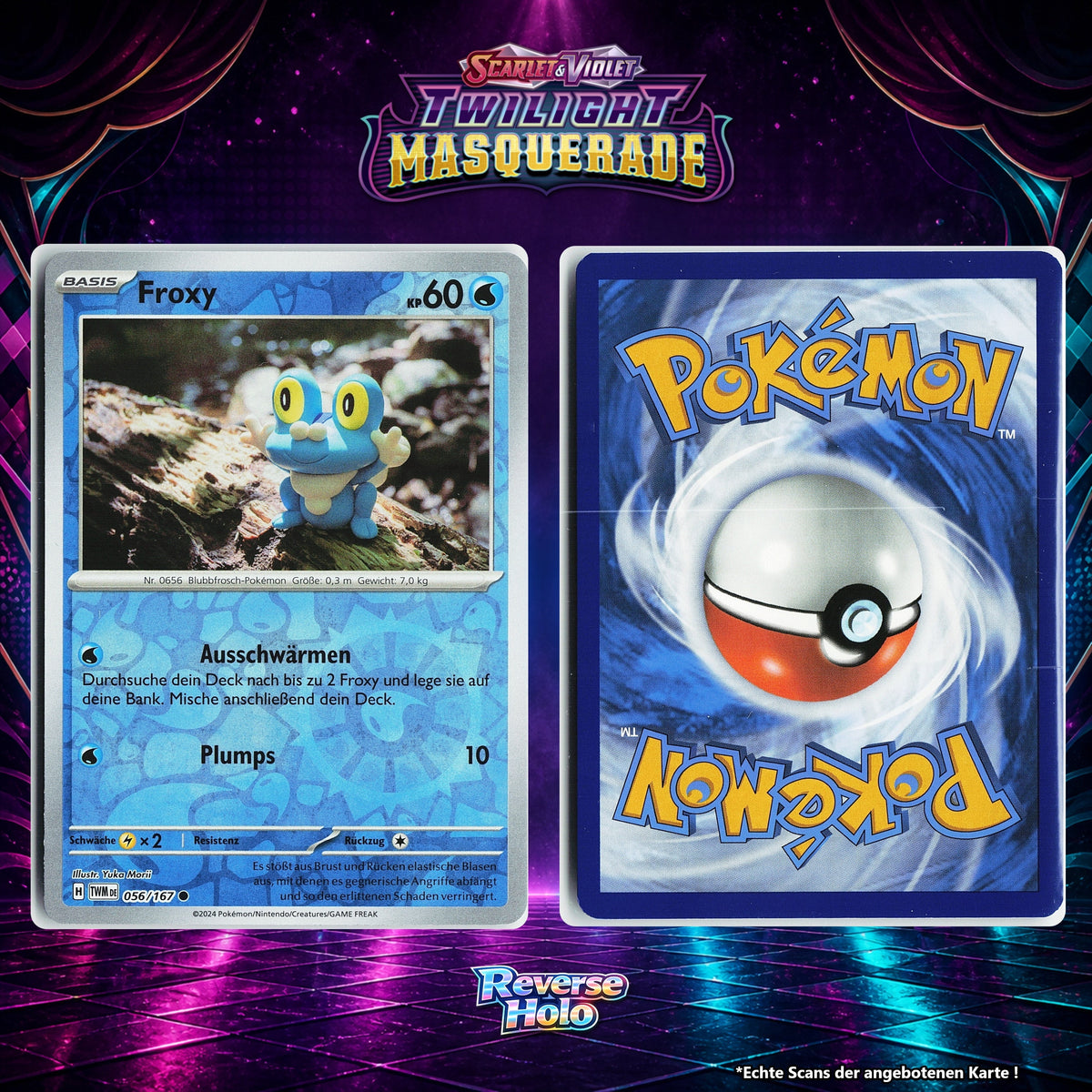 Froxy Reverse Holo Energy-Pattern TWM 56/167