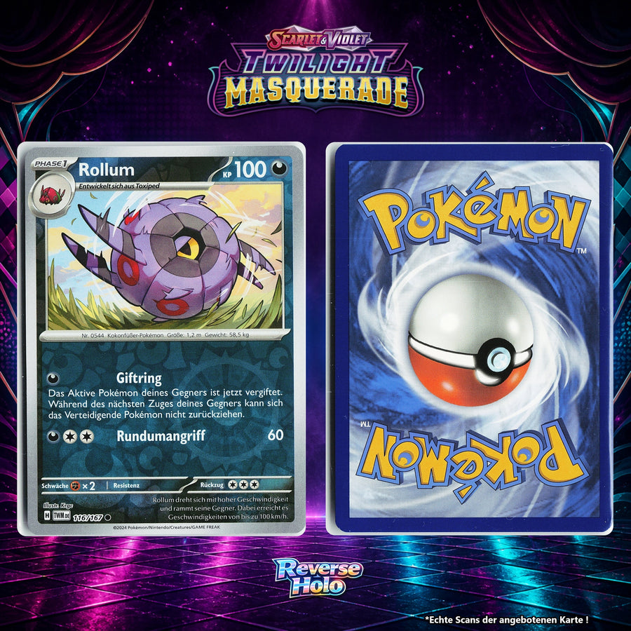 Rollum Reverse Holo Energy-Pattern TWM 116/167