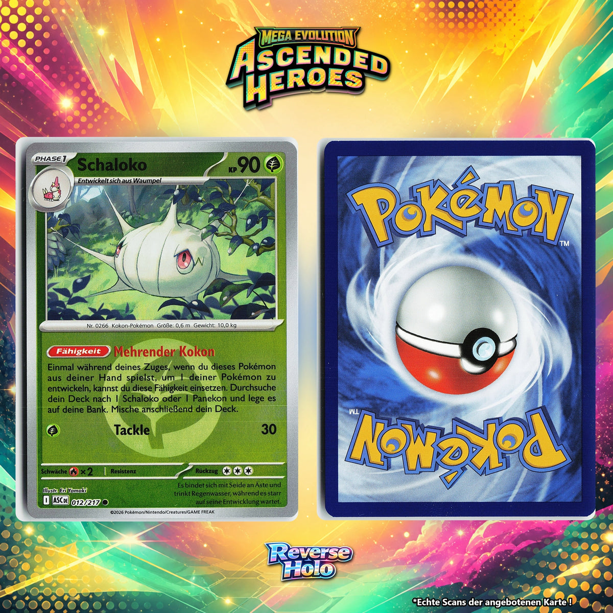 Schaloko Reverse Holo Energy-Pattern ASC 12/217