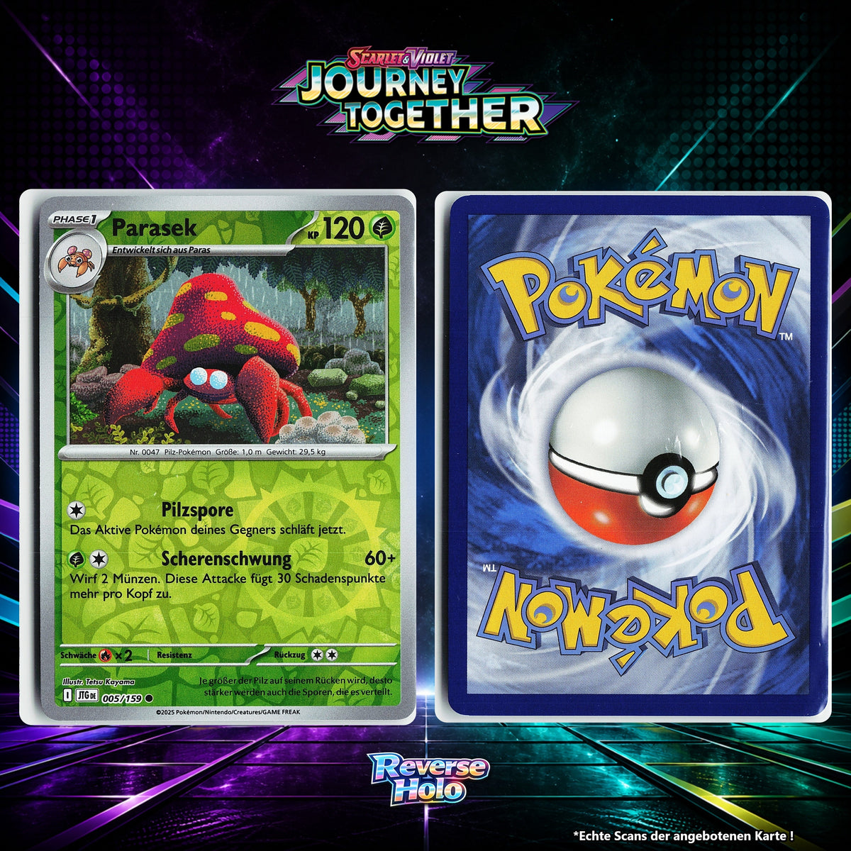Parasek Reverse Holo Energy-Pattern JTG 5/159