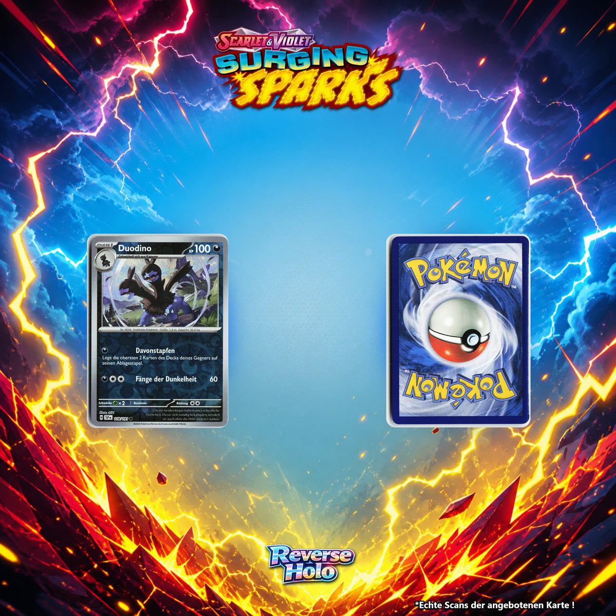 Duodino Reverse Holo Energy-Pattern SSP 118/191