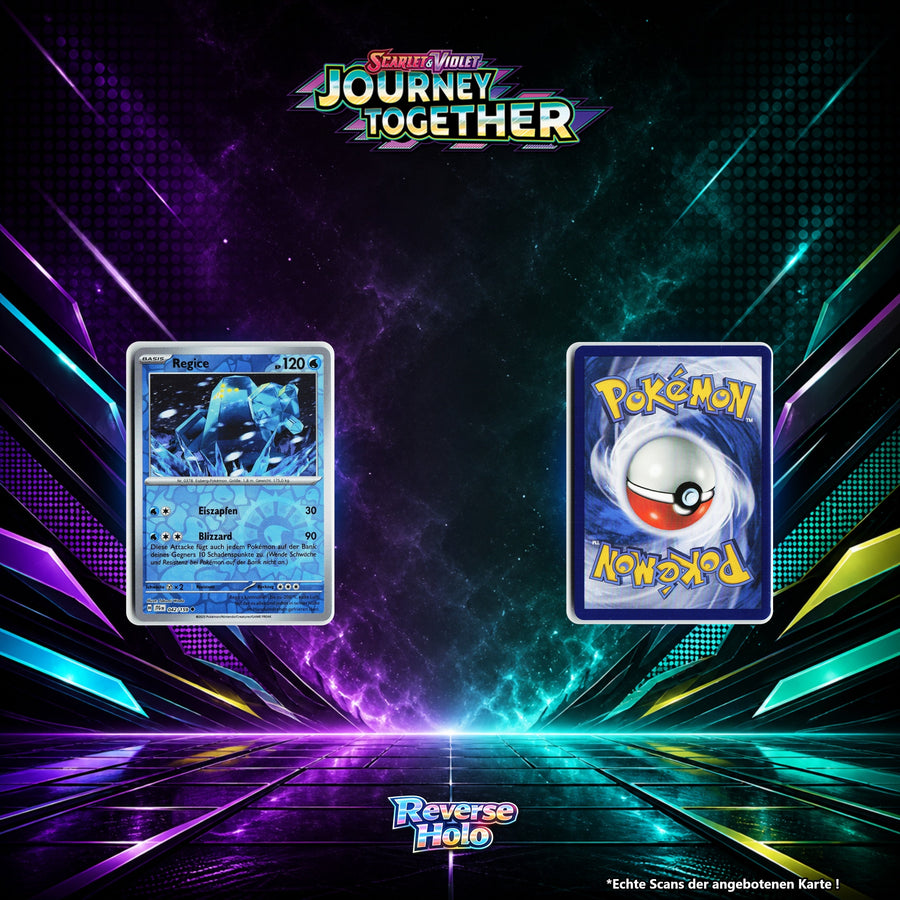 Regice Reverse Holo Energy-Pattern JTG 42/159