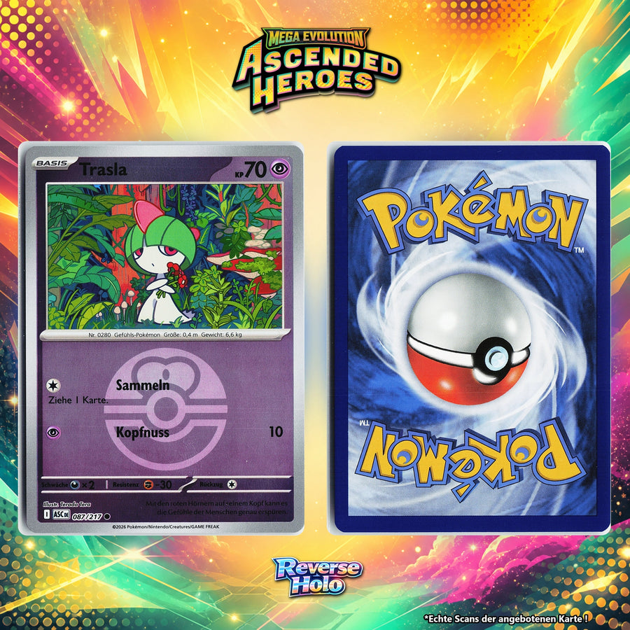 Trasla Reverse Holo Pokeball ASC 87/217