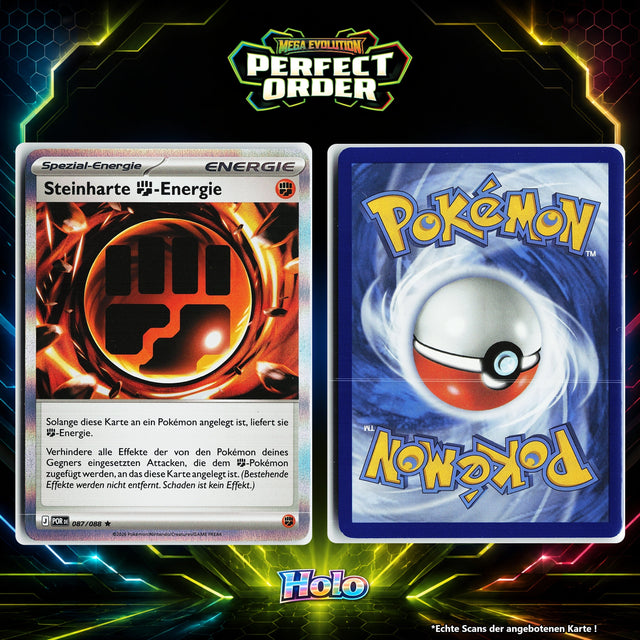 Steinharte Fighting Energie Holo POR 87/88
