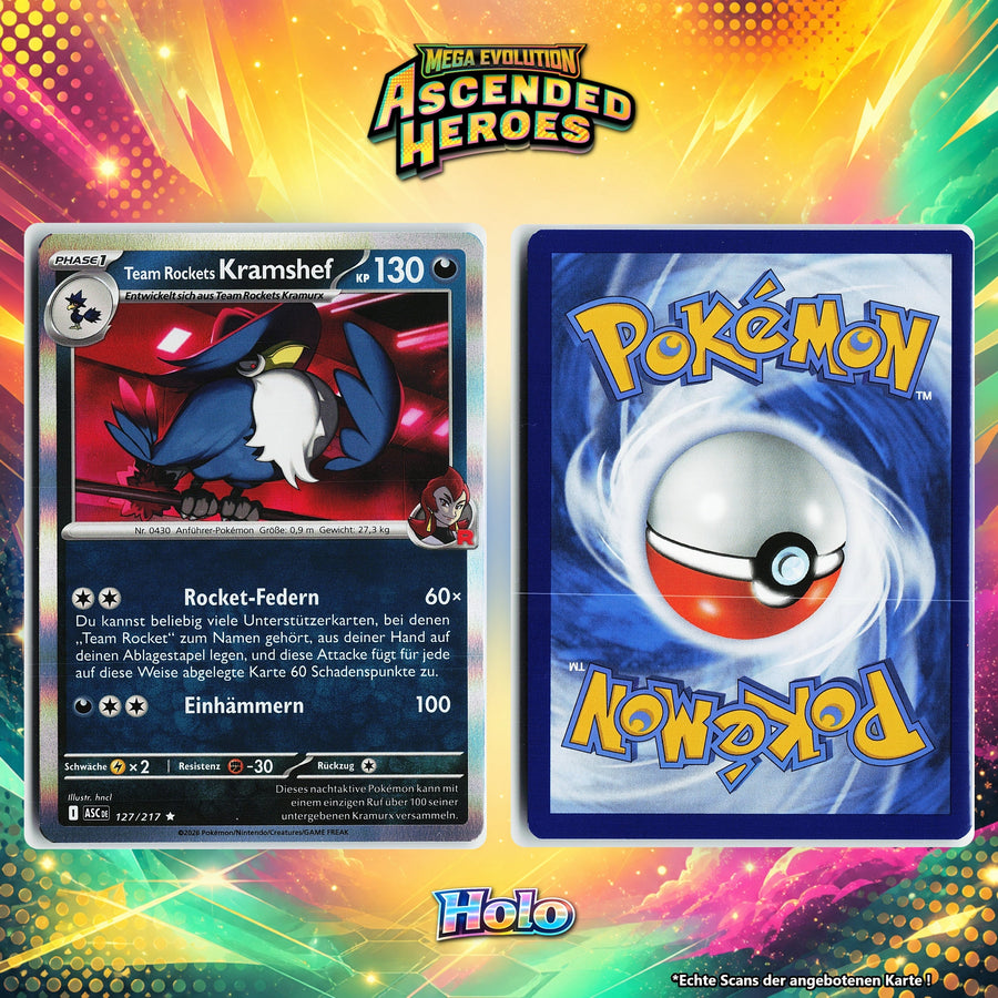 Team Rockets Kramshef Holo ASC 127/217