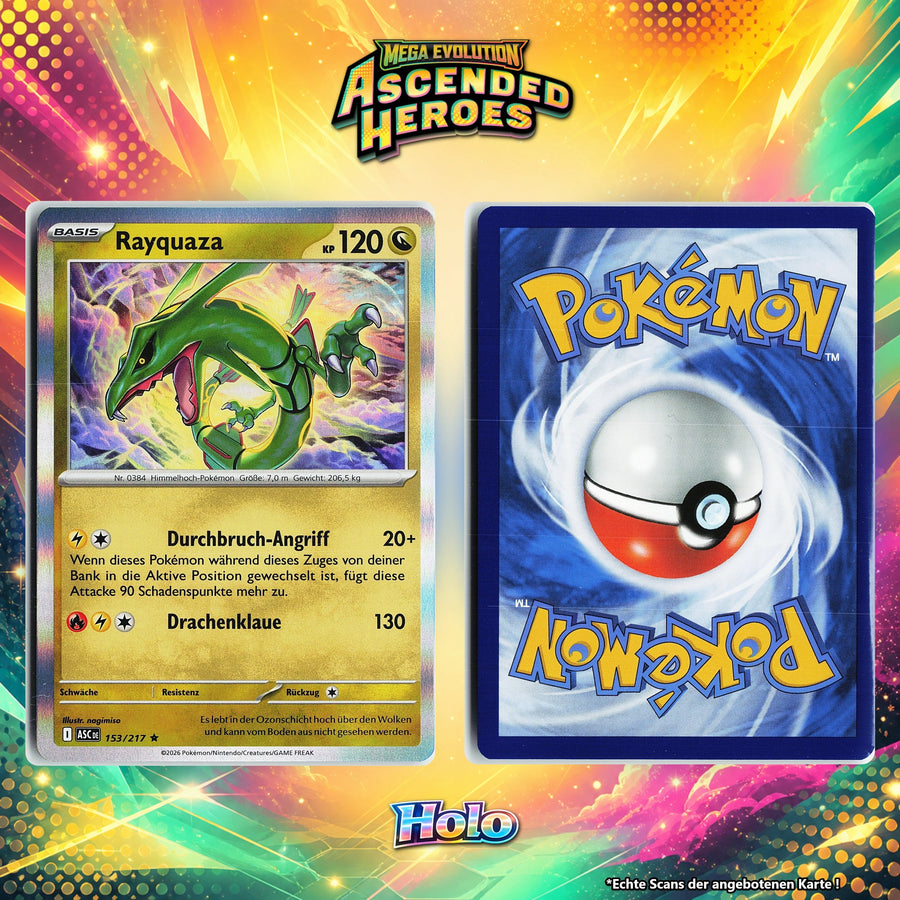 Rayquaza Holo ASC 153/217